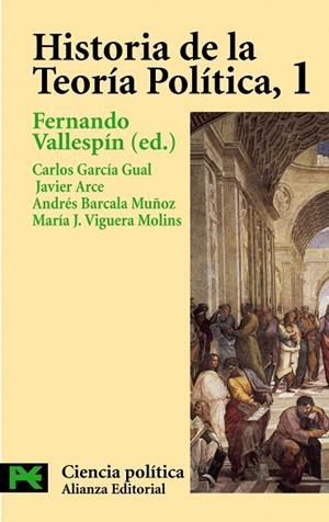 HISTORIA DE LA TEORIA POLITICA-1 | 9788420673042 | VALLESPIN,FERNANDO | Llibreria Geli - Llibreria Online de Girona - Comprar llibres en català i castellà