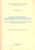 TEORIA LINGUISTICA I ADQUISICIO DEL LLENGUATGE | 9788472836150 | BEL GAYA,AURORA | Libreria Geli - Librería Online de Girona - Comprar libros en catalán y castellano