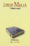 PENSAMENT-1 | 9788484372806 | MELIA,JOSEP | Llibreria Geli - Llibreria Online de Girona - Comprar llibres en català i castellà