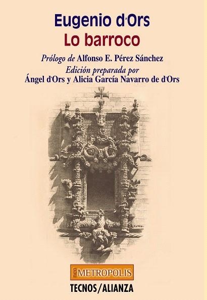 LO BARROCO | 9788430937646 | D'ORS,EUGENIO | Libreria Geli - Librería Online de Girona - Comprar libros en catalán y castellano