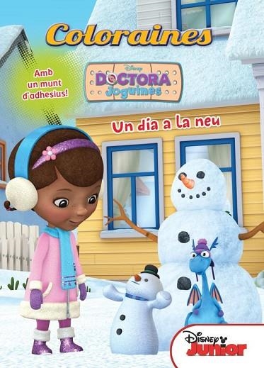 DOCTORA JOGUINES.COLORAINES.UN DIA A LA NEU | 9788490573273 | Llibreria Geli - Llibreria Online de Girona - Comprar llibres en català i castellà