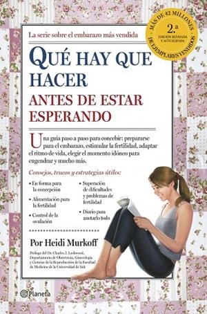 QUÉ HAY QUE HACER ANTES DE ESTAR ESPERANDO | 9788408122982 | MURKOFF,HEIDI | Llibreria Geli - Llibreria Online de Girona - Comprar llibres en català i castellà