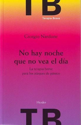 NO HAY NOCHE QUE NO VEA EL DIA | 9788425423499 | NARDONE,GIORGIO | Llibreria Geli - Llibreria Online de Girona - Comprar llibres en català i castellà