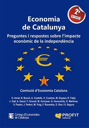 ECONOMIA DE CATALUNYA.PREGUNTES I RESPOSTES SOBRE L'IMPACTE ECONÒMIC DE LA INDEPENDÈNCIA | 9788415505556 |   | Libreria Geli - Librería Online de Girona - Comprar libros en catalán y castellano