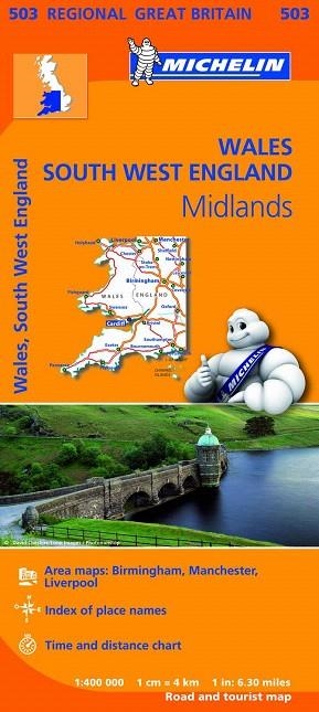 WALES,SOUTH WEST ENGLAND(MAPA) | 9782067183308 | Libreria Geli - Librería Online de Girona - Comprar libros en catalán y castellano