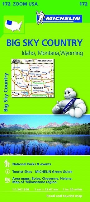 BIG SKY COUNTRY(IDAHO,MONTANA,WYOMING)(MAPA ZOOM USA-172) | 9782067190801 | Libreria Geli - Librería Online de Girona - Comprar libros en catalán y castellano