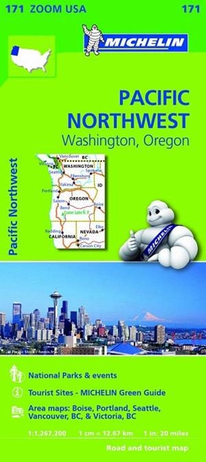 PACIFIC NOWRHWEST(WASHINGTON,OREGON)(MAPA ZOOM) | 9782067190764 | Libreria Geli - Librería Online de Girona - Comprar libros en catalán y castellano