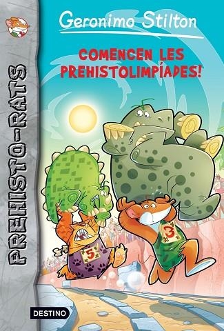 COMENCEN LES PREHISTOLIMPÍADES | 9788490573280 | GERONIMO STILTON | Llibreria Geli - Llibreria Online de Girona - Comprar llibres en català i castellà