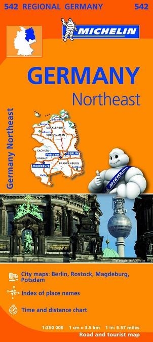 ALEMANIA NORTHEAST(MAPA) | 9782067183575 | Libreria Geli - Librería Online de Girona - Comprar libros en catalán y castellano