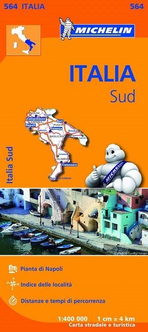 ITÀLIA SUD(MAPA MICHELIN REGIONAL D'ITÀLIA-564) ESCALA 1:400 000 | 9782067184053 | VARIOS AUTORES | Libreria Geli - Librería Online de Girona - Comprar libros en catalán y castellano