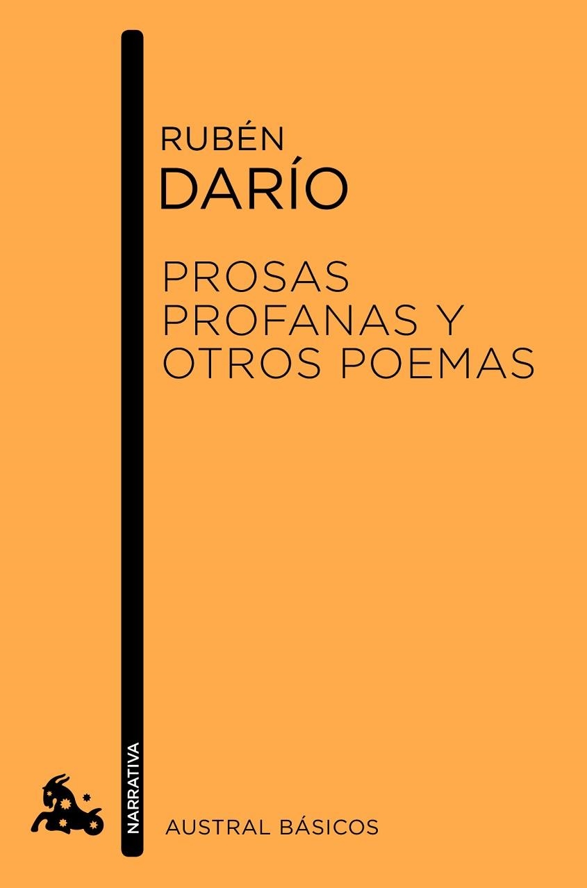 PROSAS PROFANAS Y OTROS POEMAS | 9788467040906 | DARÍO,RUBEN | Libreria Geli - Librería Online de Girona - Comprar libros en catalán y castellano