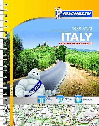 ROAD ATLAS ITALY  | 9782067192454 | MICHELIN | Libreria Geli - Librería Online de Girona - Comprar libros en catalán y castellano