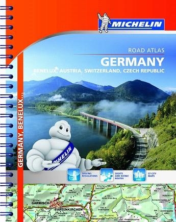 ROAD ATLAS GERMANY, BENELUX, AUSTRIA, SWITZERLAND, CZECH REPUBLIC | 9782067192706 | MICHELIN | Libreria Geli - Librería Online de Girona - Comprar libros en catalán y castellano