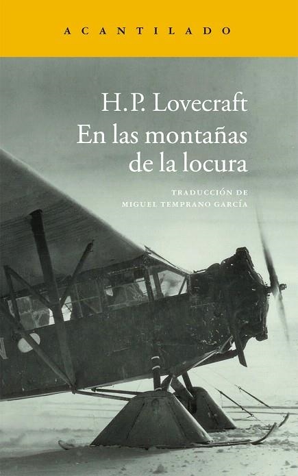 EN LAS MONTAÑAS DE LA LOCURA | 9788416011001 | LOVECRAFT,H.P. | Llibreria Geli - Llibreria Online de Girona - Comprar llibres en català i castellà