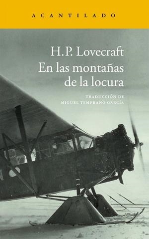 EN LAS MONTAÑAS DE LA LOCURA | 9788416011001 | LOVECRAFT,H.P. | Llibreria Geli - Llibreria Online de Girona - Comprar llibres en català i castellà