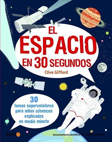 EL ESPACIO EN 30 SEGUNDOS | 9788498017427 | GIFFORD,CLIVE/GOLDSMITH,DR.MIKE (ASSESSORAMENT CIENTÍFIC) | Libreria Geli - Librería Online de Girona - Comprar libros en catalán y castellano
