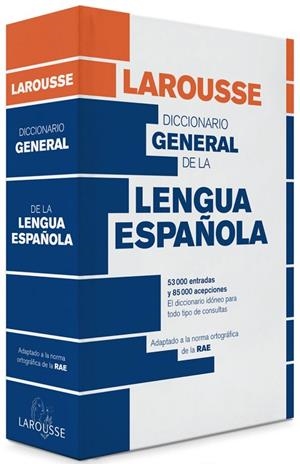 DICCIONARIO GENERAL DE LENGUA ESPAÑOLA | 9788415411789 | Libreria Geli - Librería Online de Girona - Comprar libros en catalán y castellano