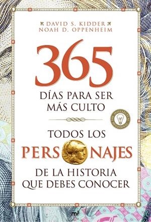 365 DÍAS PARA SER MÁS CULTO.TODOS LOS PERSONAJES DE LA HISTORIA QUE DEBES CONOCER | 9788427041189 | KIDDER,DAVID S./OPPENHEIM,NOAH D. | Libreria Geli - Librería Online de Girona - Comprar libros en catalán y castellano