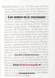 LOS VERBOS EN EL DICCIONARIO | 9788497495691 | BERNAL GALLÉN, ELISENDA, Y OTROS | Llibreria Geli - Llibreria Online de Girona - Comprar llibres en català i castellà