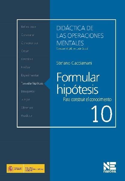 FORMULAR HIPÓTESIS PARA CONSTRUIR EL CONOCIMIENTO | 9788427720329 | CACCIAMANI,STEFANO | Libreria Geli - Librería Online de Girona - Comprar libros en catalán y castellano