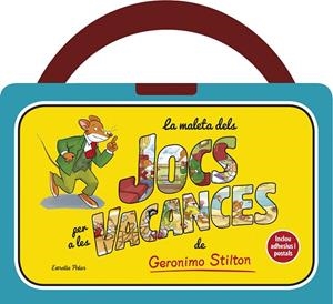 LA MALETA DE JOCS PER A LES VACANCES DE GERONIMO STILTON | 9788490572047 | Libreria Geli - Librería Online de Girona - Comprar libros en catalán y castellano