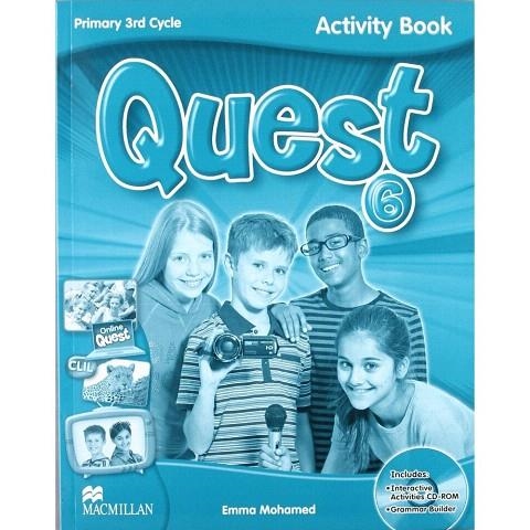 QUEST-6 ACTIVITY BOOK | 9780230478725 | MOHAMED,EMMA | Libreria Geli - Librería Online de Girona - Comprar libros en catalán y castellano