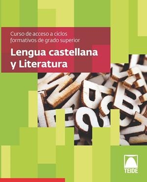 LENGUA CASTELLANA Y LITERATURA(CURSO DE ACCESO A CICLOS FORMATIVOS DE GRADO SUPERIOR) | 9788430733729 | Llibreria Geli - Llibreria Online de Girona - Comprar llibres en català i castellà