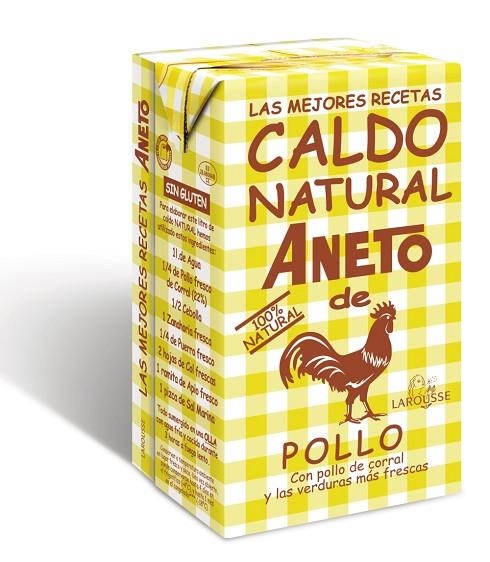 LAS MEJORES RECETAS CALDO NATURAL ANETO DE POLLO | 9788416124343 | A.A.V.V. | Llibreria Geli - Llibreria Online de Girona - Comprar llibres en català i castellà