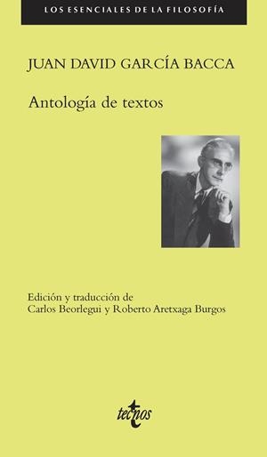 ANTOLOGÍA DE TEXTOS FILOSÓFICOS | 9788430962853 | GARCÍA BACCA,JUAN DAVID | Libreria Geli - Librería Online de Girona - Comprar libros en catalán y castellano