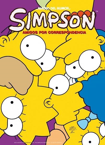 MAGOS DEL HUMOR-45.AMIGOS POR CORRESPONDENCIA (SIMPSON) | 9788466656160 | A.A.V.V. | Libreria Geli - Librería Online de Girona - Comprar libros en catalán y castellano