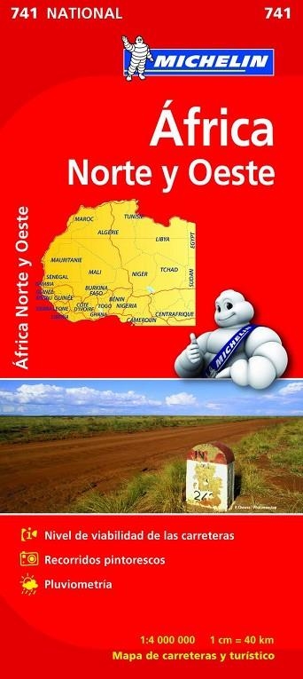 AFRICA NORTE Y OESTE(MAPA) | 9782067172180 | VARIOS AUTORES | Llibreria Geli - Llibreria Online de Girona - Comprar llibres en català i castellà