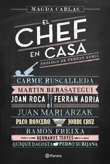 EL CHEF EN CASA | 9788408138235 | CARLAS,MAGDA | Libreria Geli - Librería Online de Girona - Comprar libros en catalán y castellano