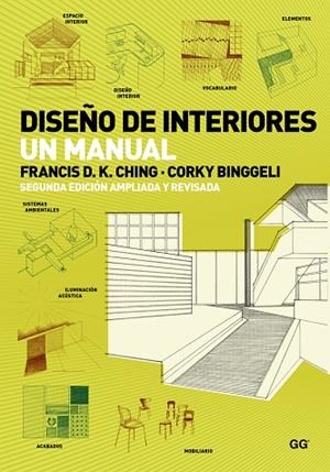 DISEÑO DE INTERIORES.UN MANUAL | 9788425227905 | CHING,FRANCIS D.K./BINGGELI,CORKY | Libreria Geli - Librería Online de Girona - Comprar libros en catalán y castellano