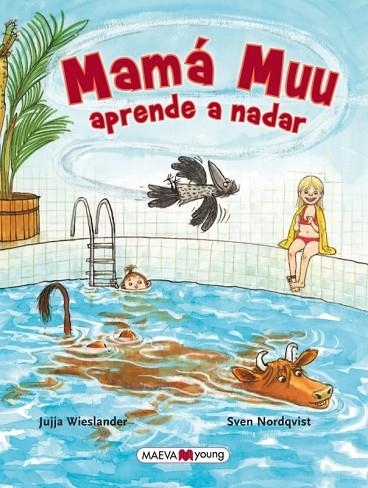 MAMÁ MUU APRENDE A NADAR | 9788415893721 | WIESLANDER,JUJJA/NORDQUIST,SVEN | Llibreria Geli - Llibreria Online de Girona - Comprar llibres en català i castellà