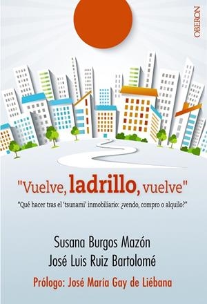 VUELVE LADRILLO,VUELVE | 9788441536845 | BURGOS MAZÓN,SUSANA/RUIZ BARTOLOMÉ,JOSÉ LUIS | Libreria Geli - Librería Online de Girona - Comprar libros en catalán y castellano