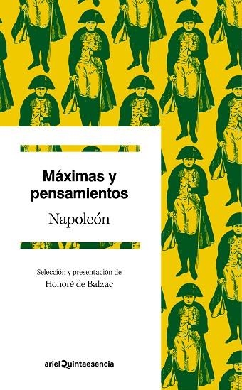 MÁXIMAS Y PENSAMIENTOS | 9788434419568 | NAPOLEÓN  | Libreria Geli - Librería Online de Girona - Comprar libros en catalán y castellano