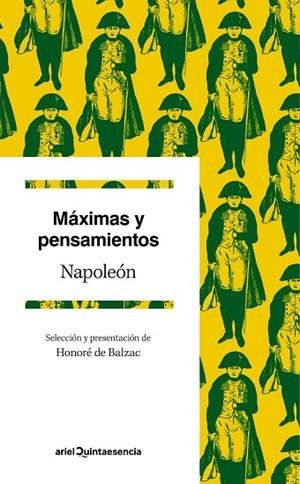 MÁXIMAS Y PENSAMIENTOS | 9788434419568 | NAPOLEÓN  | Llibreria Geli - Llibreria Online de Girona - Comprar llibres en català i castellà