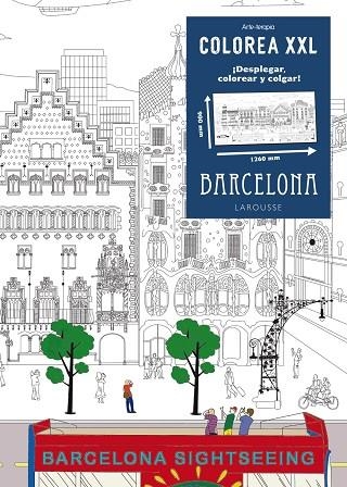 COLOREA XXL.BARCELONA | 9788416124695 | Libreria Geli - Librería Online de Girona - Comprar libros en catalán y castellano