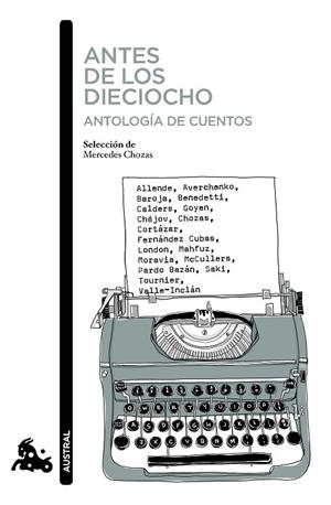 ANTES DE LOS DIECIOCHO.ANTOLOGÍA DE CUENTOS | 9788467043792 | CHOZAS,MERCEDES (SELECCIÓ) | Libreria Geli - Librería Online de Girona - Comprar libros en catalán y castellano