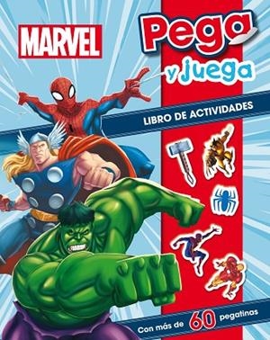 MARVEL.PEGA Y JUEGA.LIBRO DE ACTIVIDADES | 9788415343776 | Llibreria Geli - Llibreria Online de Girona - Comprar llibres en català i castellà