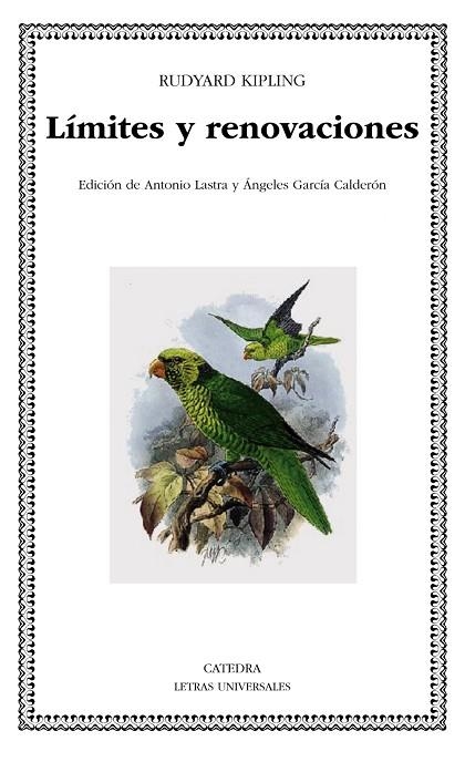 LÍMITES Y RENOVACIONES | 9788437633954 | KIPLING,RUDYARD | Libreria Geli - Librería Online de Girona - Comprar libros en catalán y castellano