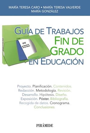 GUÍA DE TRABAJOS FIN DE GRADO EN EDUCACIÓN | 9788436833430 | CARO VALVERDE, MARÍA TERESA/VALVERDE GONZÁLEZ,MARÍA TERESA/GONZÁLEZ GARCÍA,MARÍA | Libreria Geli - Librería Online de Girona - Comprar libros en catalán y castellano