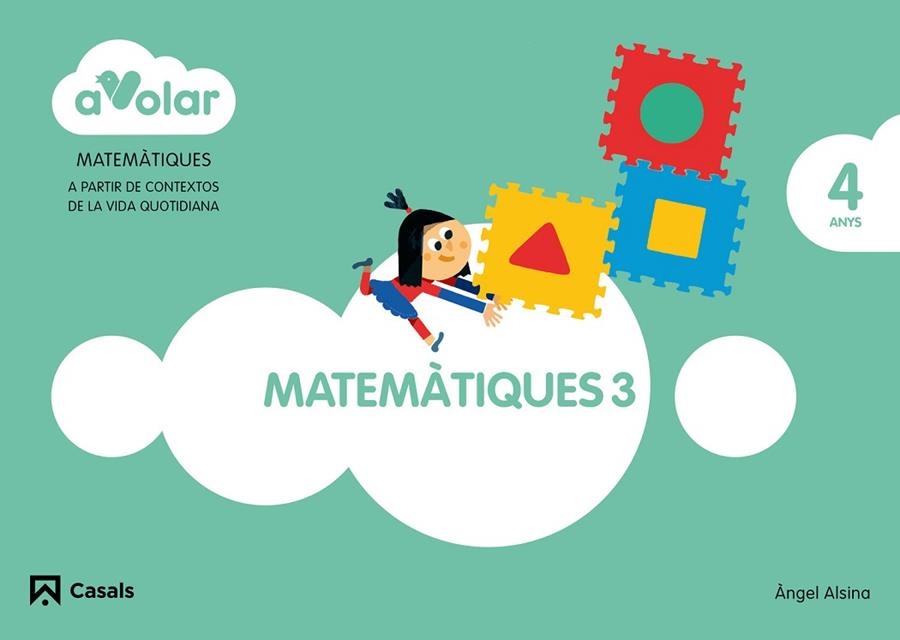 MATEMÀTIQUES-3(4 ANYS.A VOLAR) | 9788421854136 | ALSINA, ÀNGEL | Libreria Geli - Librería Online de Girona - Comprar libros en catalán y castellano