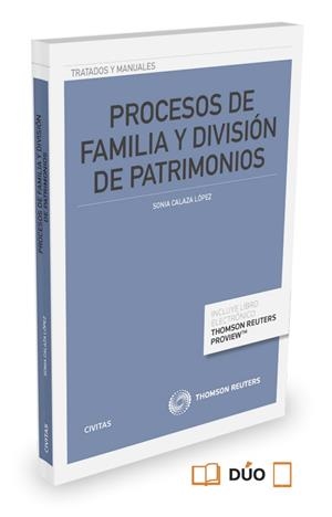 PROCESOS DE FAMILIA Y DIVISIÓN DE PATRIMONIOS (+EBOOK) | 9788447047604 | CALAZA LÓPEZ,SONIA | Llibreria Geli - Llibreria Online de Girona - Comprar llibres en català i castellà