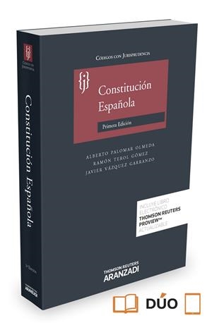 CONSTITUCIÓN ESPAÑOLA (PAPEL + E-BOOK) | 9788490982525 | PALOMAR,ALBERTO/TEROL,RAMÓN/VÁZQUEZ,JAVIER | Libreria Geli - Librería Online de Girona - Comprar libros en catalán y castellano