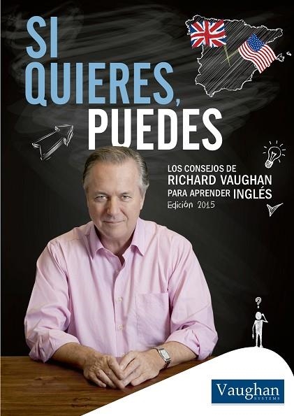 SI QUIERES,PUEDES.LOS CONSEJOS DE RICHARS VAUGHAN PARA APRENDER INGLES(EDICION 2015) | 9788416094875 | VAUGHAN,RICHARD | Libreria Geli - Librería Online de Girona - Comprar libros en catalán y castellano