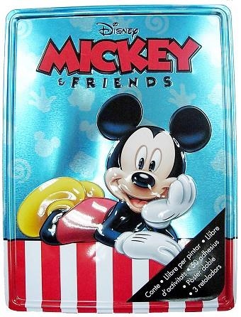 MICKEY & FRIENDS (CAIXA METÀL·LICA) | 9788490576373 | Llibreria Geli - Llibreria Online de Girona - Comprar llibres en català i castellà