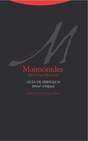 GUÍA DE PERPLEJOS | 9788498795936 | MAIMÓNIDES | Libreria Geli - Librería Online de Girona - Comprar libros en catalán y castellano