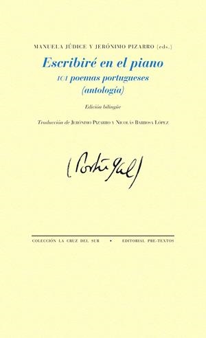 ESCRIBIRÉ EN EL PIANO.101 POEMAS PORTUGUESES (ANTOLOGÍA) | 9788416453023 | A.A.D.D. | Llibreria Geli - Llibreria Online de Girona - Comprar llibres en català i castellà