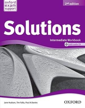 SOLUTIONS INTERMEDIATE(WORKBOOK & CD PK 2ªEDITION) | 9788467382020 | Libreria Geli - Librería Online de Girona - Comprar libros en catalán y castellano